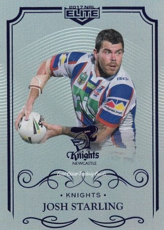 2017 NRL Elite Silver Specials - SS079 Josh Starling Newcastle Knights