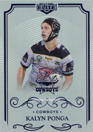 2017 NRL Elite Silver Specials - SS087 Kalyn Ponga North QLD Cowboys