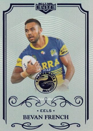 2017 NRL Elite Silver Specials - SS092 Bevan French Parramatta Eels