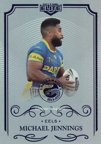 2017 NRL Elite Silver Specials - SS095 Michael Jennings Parramatta Eels