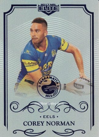 2017 NRL Elite Silver Specials - SS098 Corey Norman Parramatta Eels