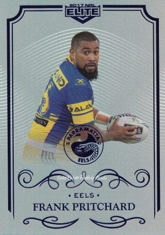 2017 NRL Elite Silver Specials - SS099 Frank Pritchard Parramatta Eels