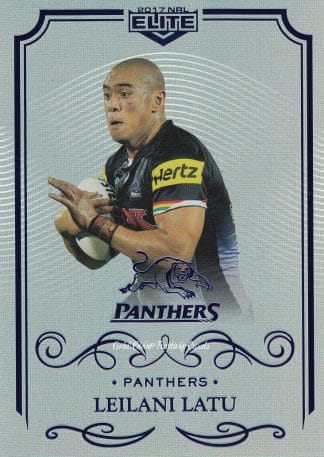 2017 NRL Elite Silver Specials - SS105 Leilani Latu Penrith Panthers