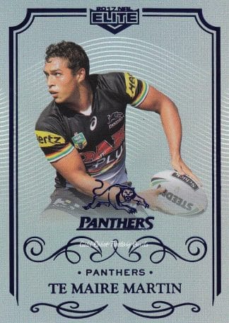 2017 NRL Elite Silver Specials - SS106 Te Maire Martin Penrith Panthers