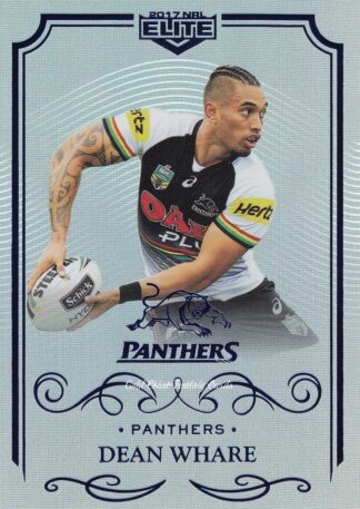 2017 NRL Elite Silver Specials - SS110 Dean Whare Penrith Panthers