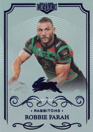 2017 NRL Elite Silver Specials - SS114 Robbie Farah South Sydney Rabbitohs