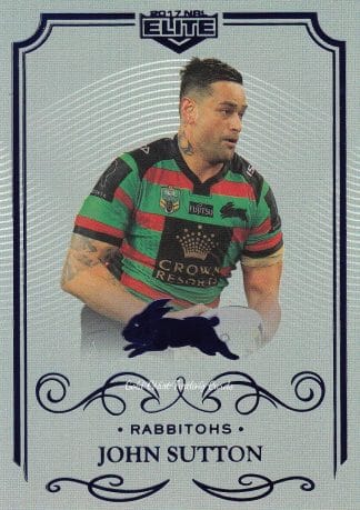 2017 NRL Elite Silver Specials - SS118 John Sutton South Sydney Rabbitohs