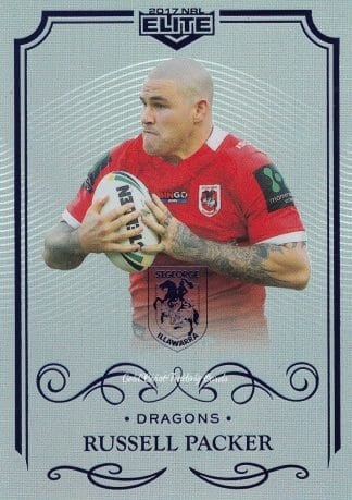 2017 NRL Elite Silver Specials - SS128 Russell Packer St George Dragons