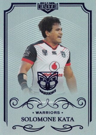 2017 NRL Elite Silver Specials - SS145 Solomone Kata Warriors