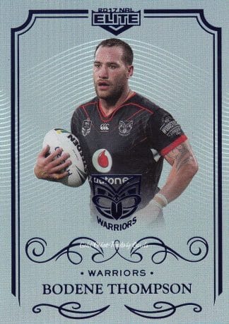 2017 NRL Elite Silver Specials - SS149 Bodene Thompson Warriors