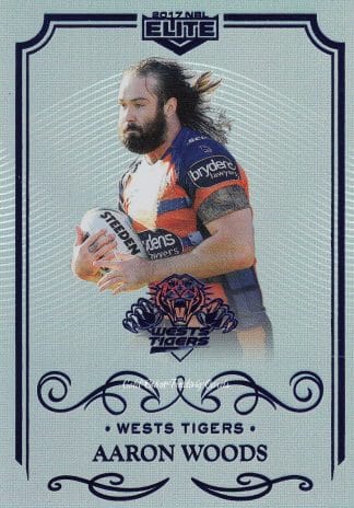 2017 NRL Elite Silver Specials - SS160 Aaron Woods Wests Tigers