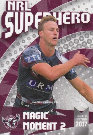 2017 NRL Superhero Card - SH21 Daly Cherry-Evans Manly Sea Eagles