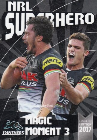 2017 NRL Superhero Card - SH22 Corey Harawira-Naera Penrith Panthers