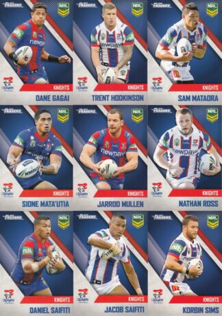 2017 NRL Traders Base Team Set - Newcastle Knights