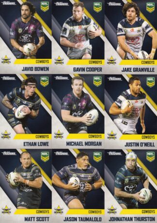 2017 NRL Traders Base Team Set - North QLD Cowboys