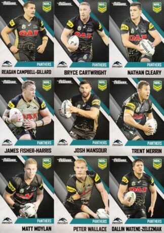 2017 NRL Traders Base Team Set - Penrith Panthers