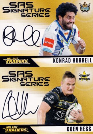 2017 NRL Traders Gold SAS Signature