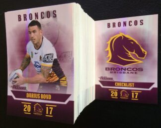 2017 NRL Traders Pearl Special - Full Set 160 Cards