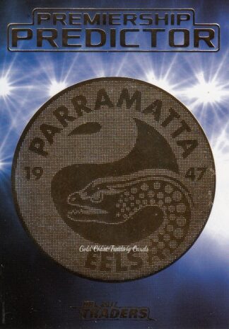 2017 NRL Traders Premiership Predictor - PP10 Parramatta Eels