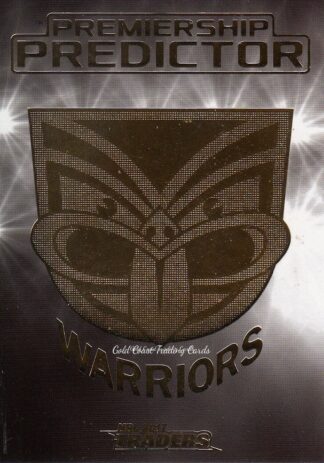 2017 NRL Traders Premiership Predictor - PP15 Warriors