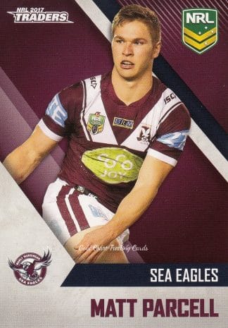 2017 NRL Traders Common Card - Base 057 Matt Parcell Manly Sea Eagles