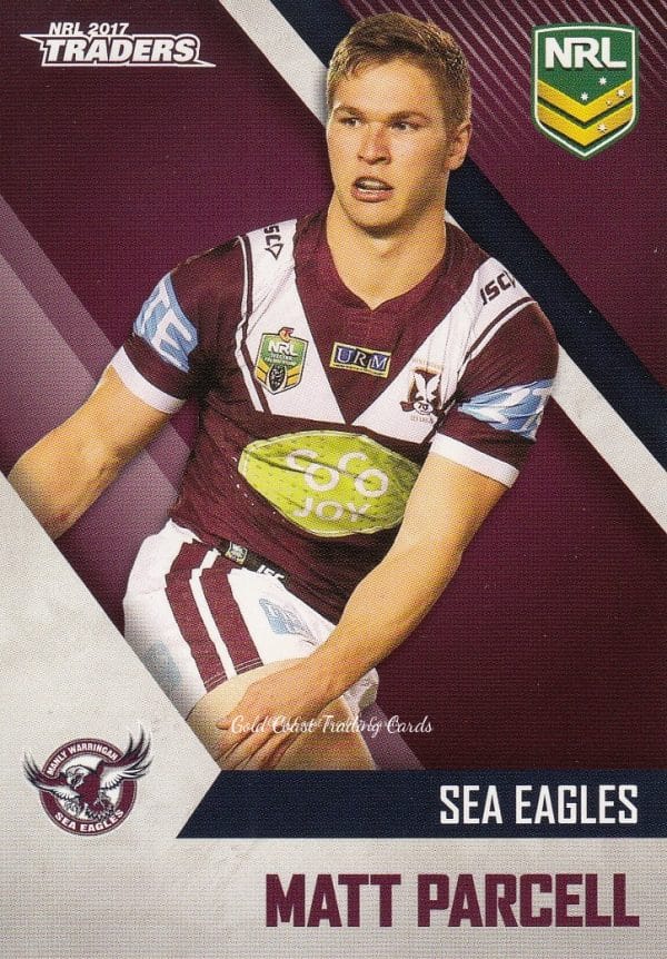 2017 NRL Traders Common Card - Base 057 Matt Parcell Manly Sea Eagles