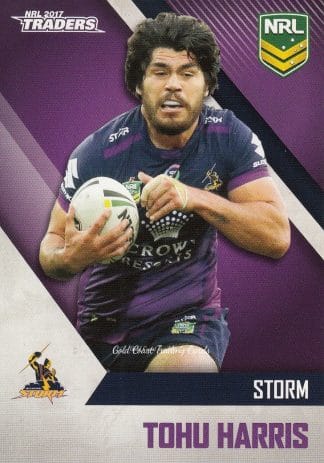2017 NRL Traders Common Card - Base 066 Tohu Harris Melbourne Storm