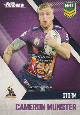 2017 NRL Traders Common Card - Base 067 Cameron Munster Melbourne Storm