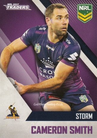 2017 NRL Traders Common Card - Base 069 Cameron Smith Melbourne Storm