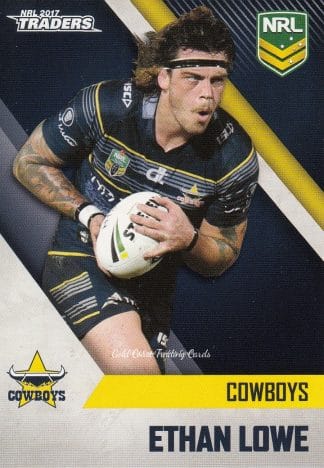 2017 NRL Traders Common Card - Base 085 Ethan Lowe North QLD Cowboys