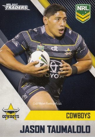 2017 NRL Traders Common Card - Base 089 Jason Taumalolo North QLD Cowboys