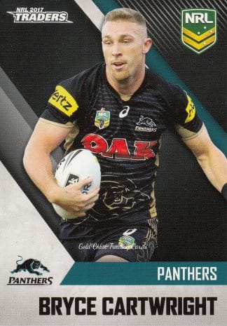 2017 NRL Traders Common Card - Base 103 Bryce Cartwright Penrith Panthers