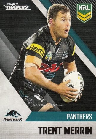 2017 NRL Traders Common Card - Base 107 Trent Merrin Penrith Panthers