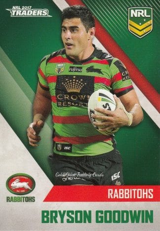 2017 NRL Traders Common Card - Base 115 Bryson Goodwin South Sydney Rabbitohs