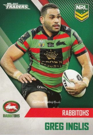 2017 NRL Traders Common Card - Base 116 Greg Inglis South Sydney Rabbitohs
