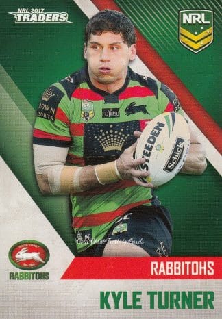 2017 NRL Traders Common Card - Base 119 Kyle Turner South Sydney Rabbitohs