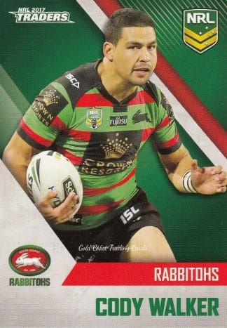 2017 NRL Traders Common Card - Base 120 Cody Walker South Sydney Rabbitohs