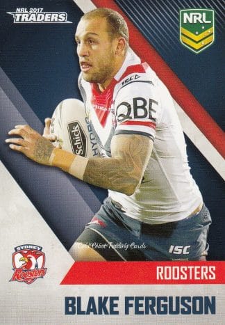 2017 NRL Traders Common Card - Base 134 Blake Ferguson Sydney Roosters