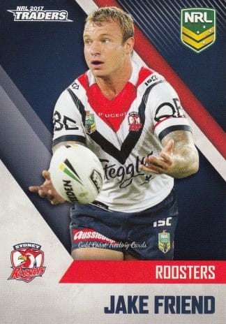 2017 NRL Traders Common Card - Base 135 Jake Friend Sydney Roosters