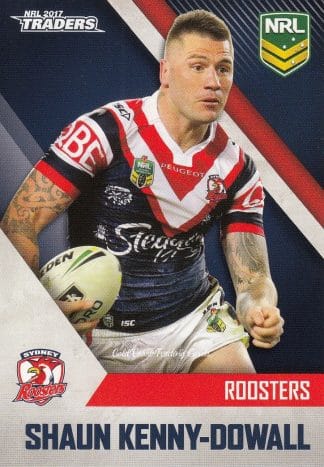 2017 NRL Traders Common Card - Base 136 Shaun Kenny-Dowall Sydney Roosters