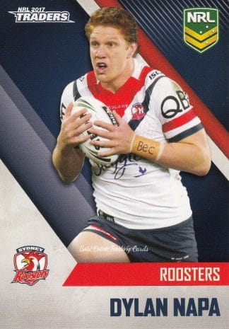2017 NRL Traders Common Card - Base 138 Dylan Napa Sydney Roosters
