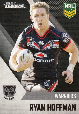 2017 NRL Traders Common Card - Base 144 Ryan Hoffman Warriors