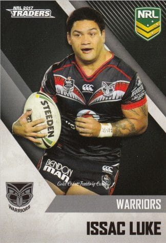 2017 NRL Traders Common Card - Base 148 Issac Luke Warriors