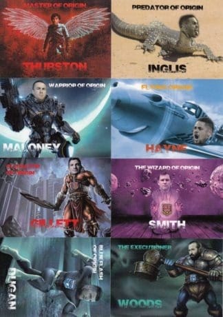 2017 State Of Origin Promo Cards - Promo 8 Card Set