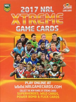 2017 NRL Xtreme Album With Full Base Set - 160 Common Cards