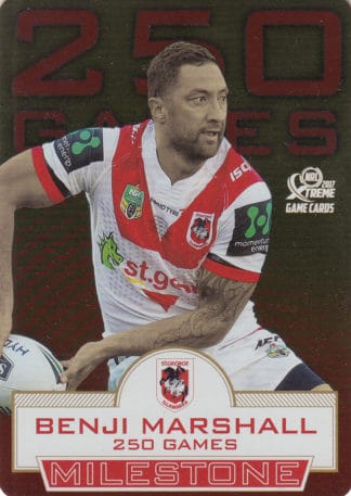 2017 NRL Xtreme Milestone - M3 Benji Marshall St George Dragons