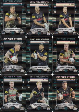 2017 NRL Xtreme Parallel Team Set - Penrith Panthers