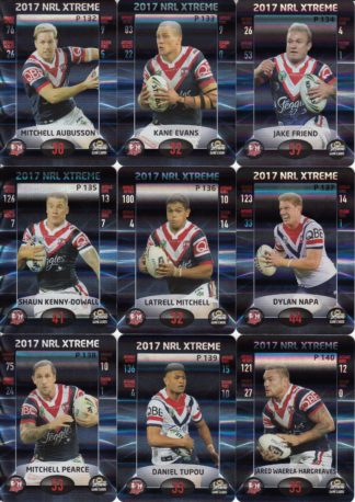 2017 NRL Xtreme Parallel Team Set - Sydney Roosters