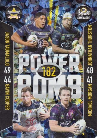 2017 NRL Xtreme Power Bomb Team - PB09 North QLD Cowboys