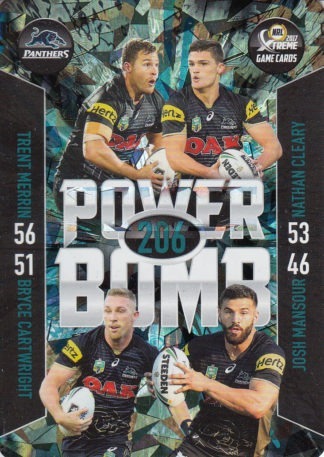 2017 NRL Xtreme Power Bomb Team - PB11 Penrith Panthers